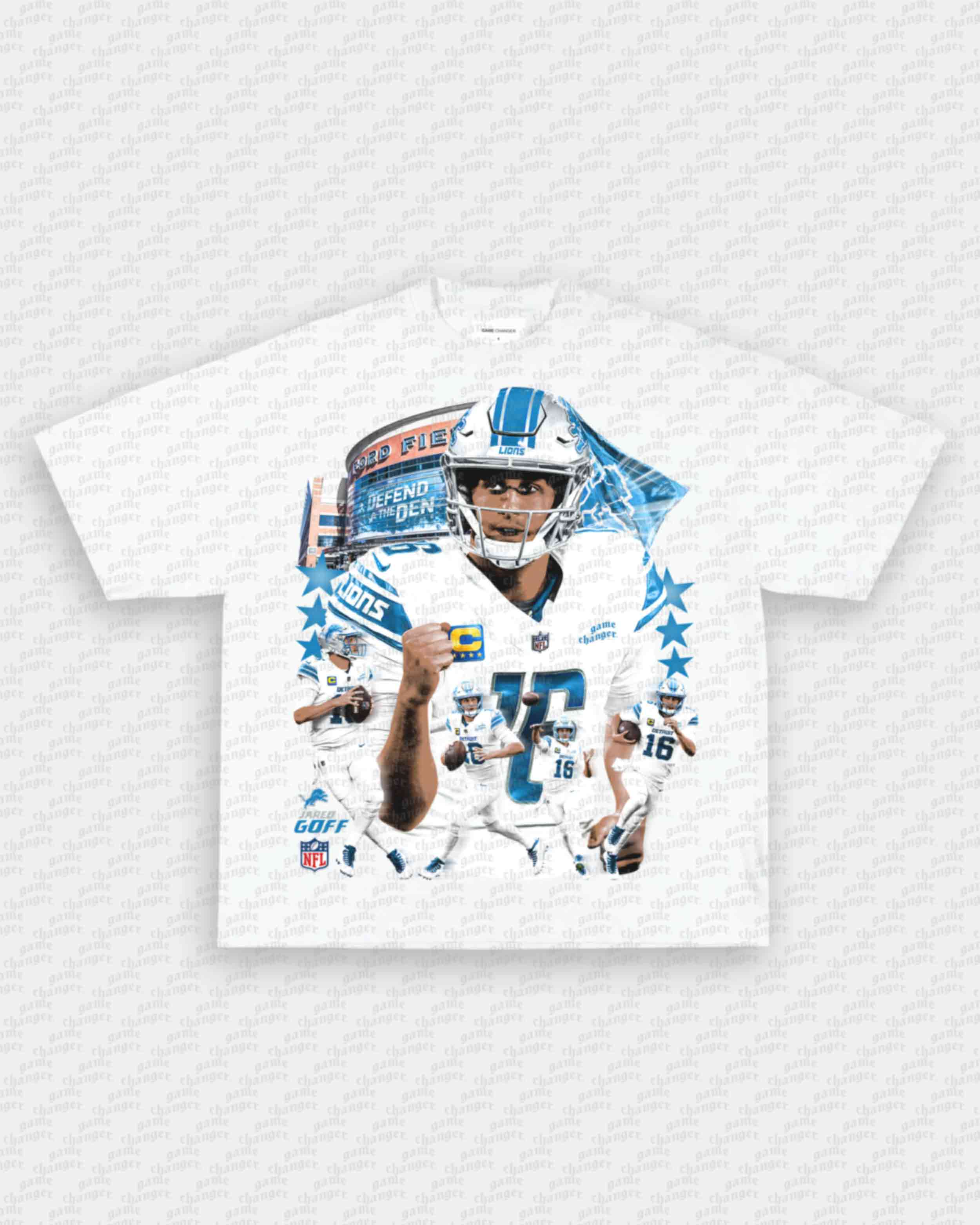 JARED GOFF V2 TEE Hoodie, Sweatshirt | CoreVibeTees.com (Image 3)