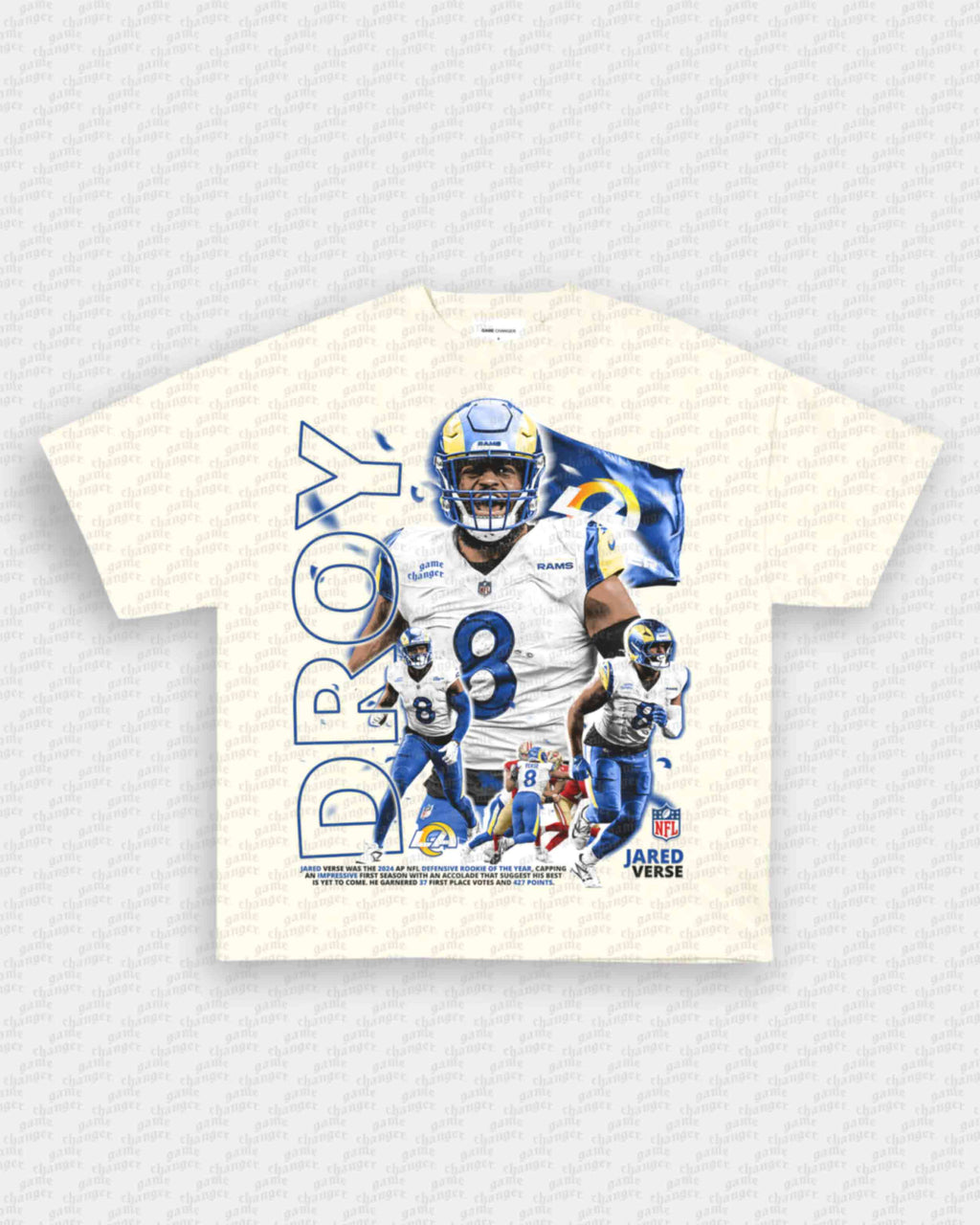 JARED VERSE - DROY TEE Hoodie, Sweatshirt | CoreVibeTees.com (Image 2)