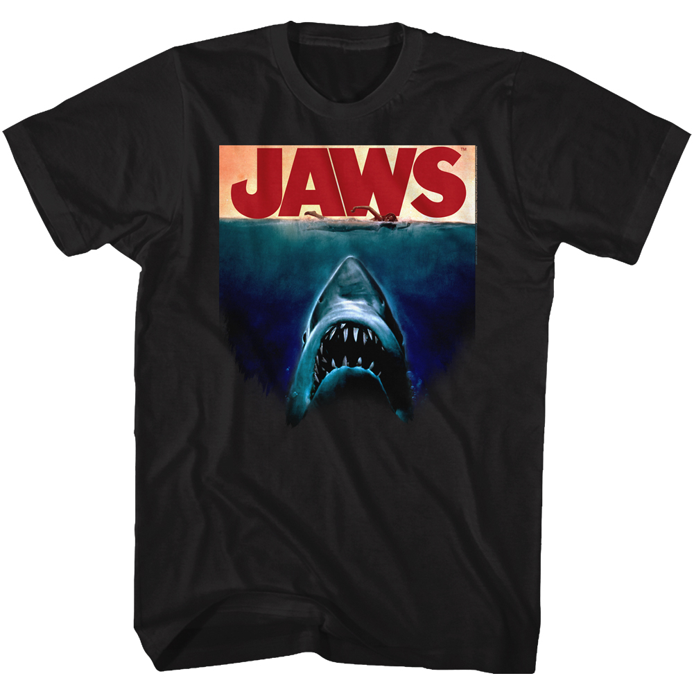 Jaws Poster T-Shirt Hoodie, Sweatshirt | CoreVibeTees.com