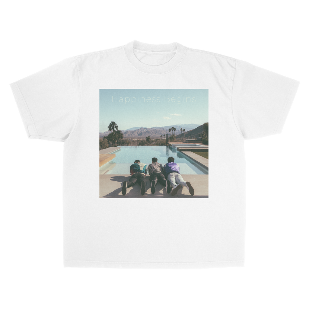 Classics Shirt - Short Sleeve - Black/White - Happiness Begins Album Hoodie, Sweatshirt | CoreVibeTees.com (Image 2)