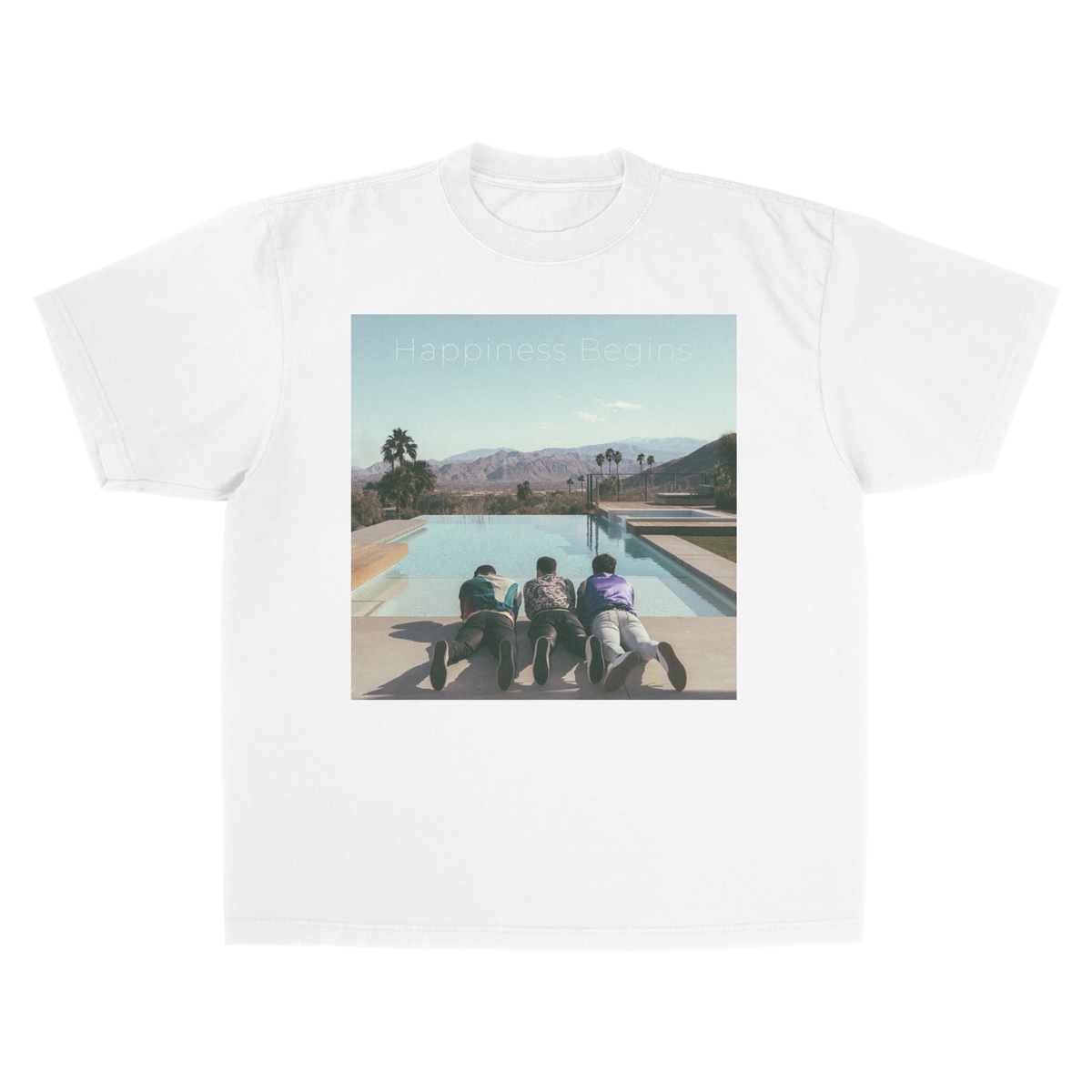 Classics Shirt - Short Sleeve - Black/White - Happiness Begins Album Hoodie, Sweatshirt | CoreVibeTees.com (Image 2)