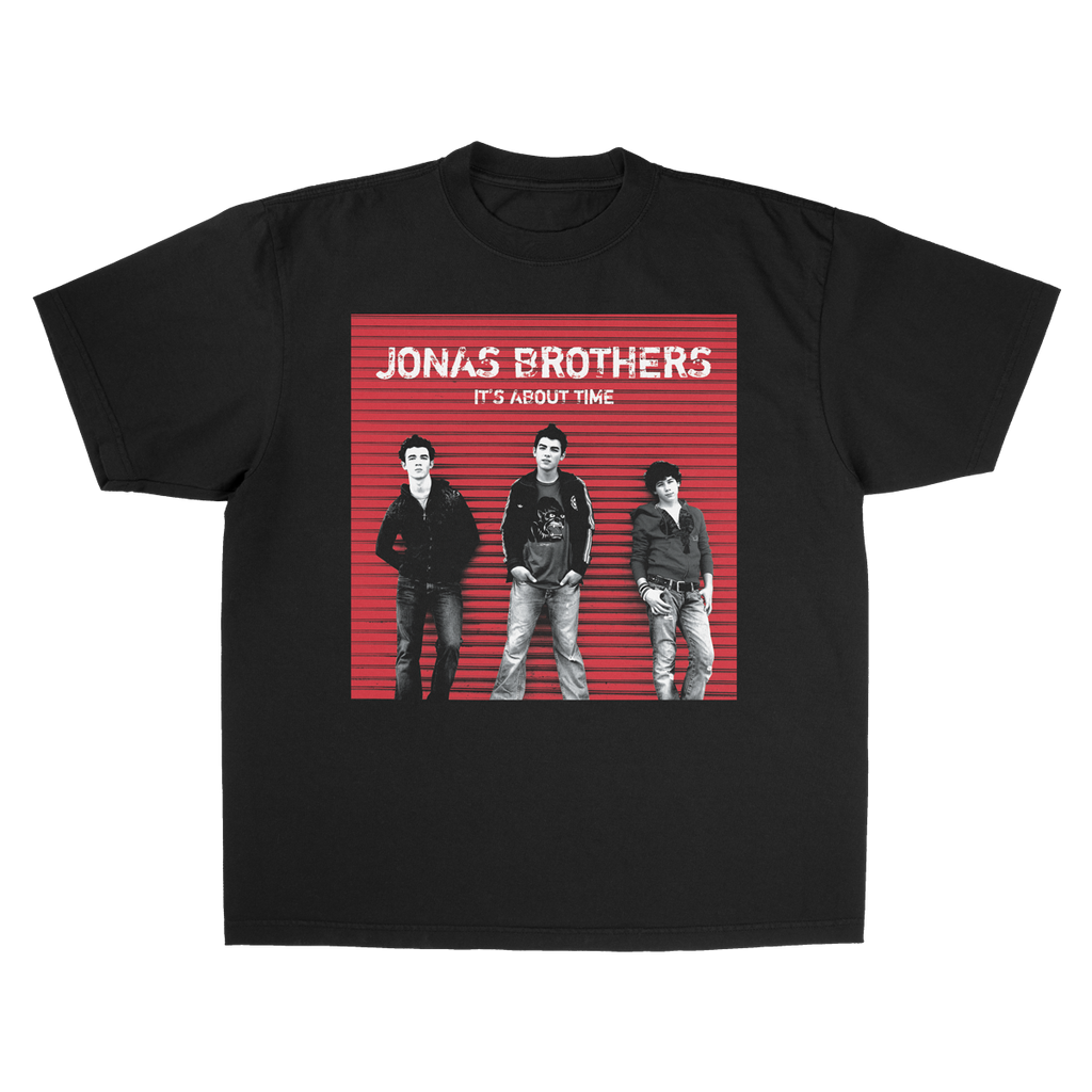 Classics Shirt - Short Sleeve - Black/White - It's About Time Album Hoodie, Sweatshirt | CoreVibeTees.com (Image 1)