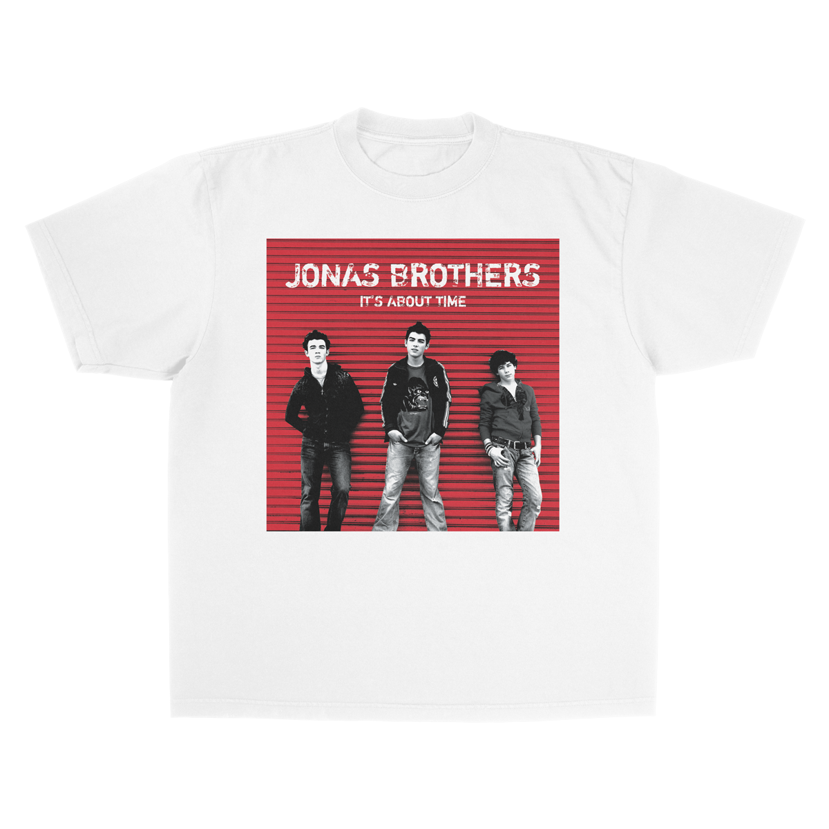 Classics Shirt - Short Sleeve - Black/White - It's About Time Album Hoodie, Sweatshirt | CoreVibeTees.com (Image 2)