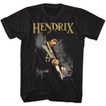 Jimi Hendrix Playing Guitar T-Shirt Hoodie, Sweatshirt | CoreVibeTees.com