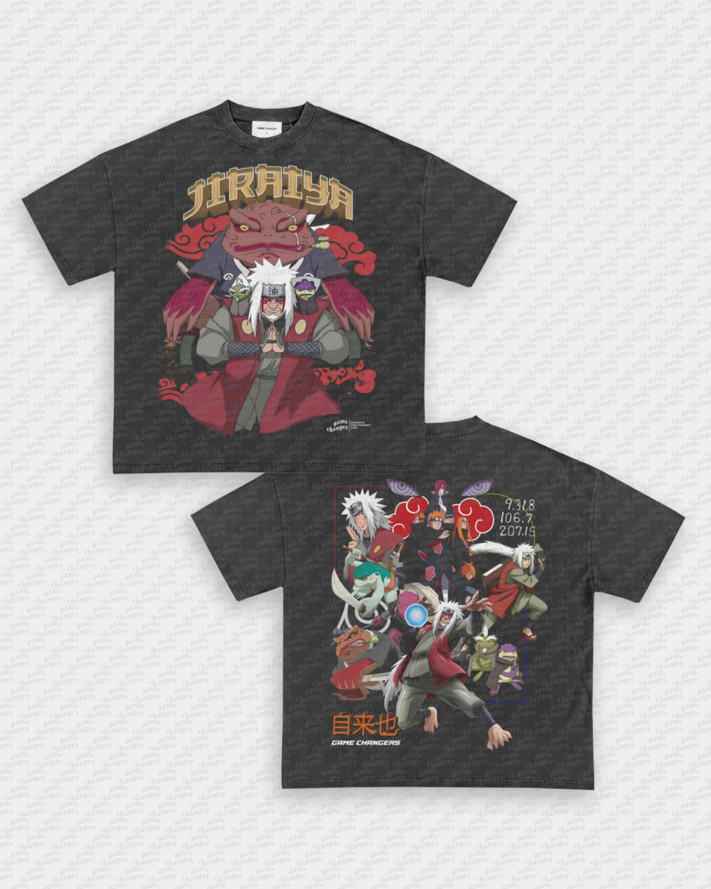 JIRAIYA V3 TEE - [DS] Hoodie, Sweatshirt | CoreVibeTees.com (Image 2)