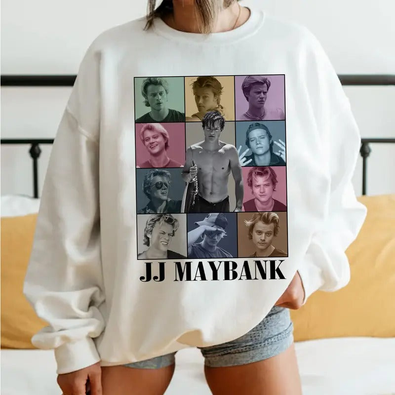 JJ Maybank Eras Tour Sweatshirt, Outer Banks OBX Apparel, Perfect Gift for Outer Banks, Gift For Movies Lovers, Gift For Men And Women