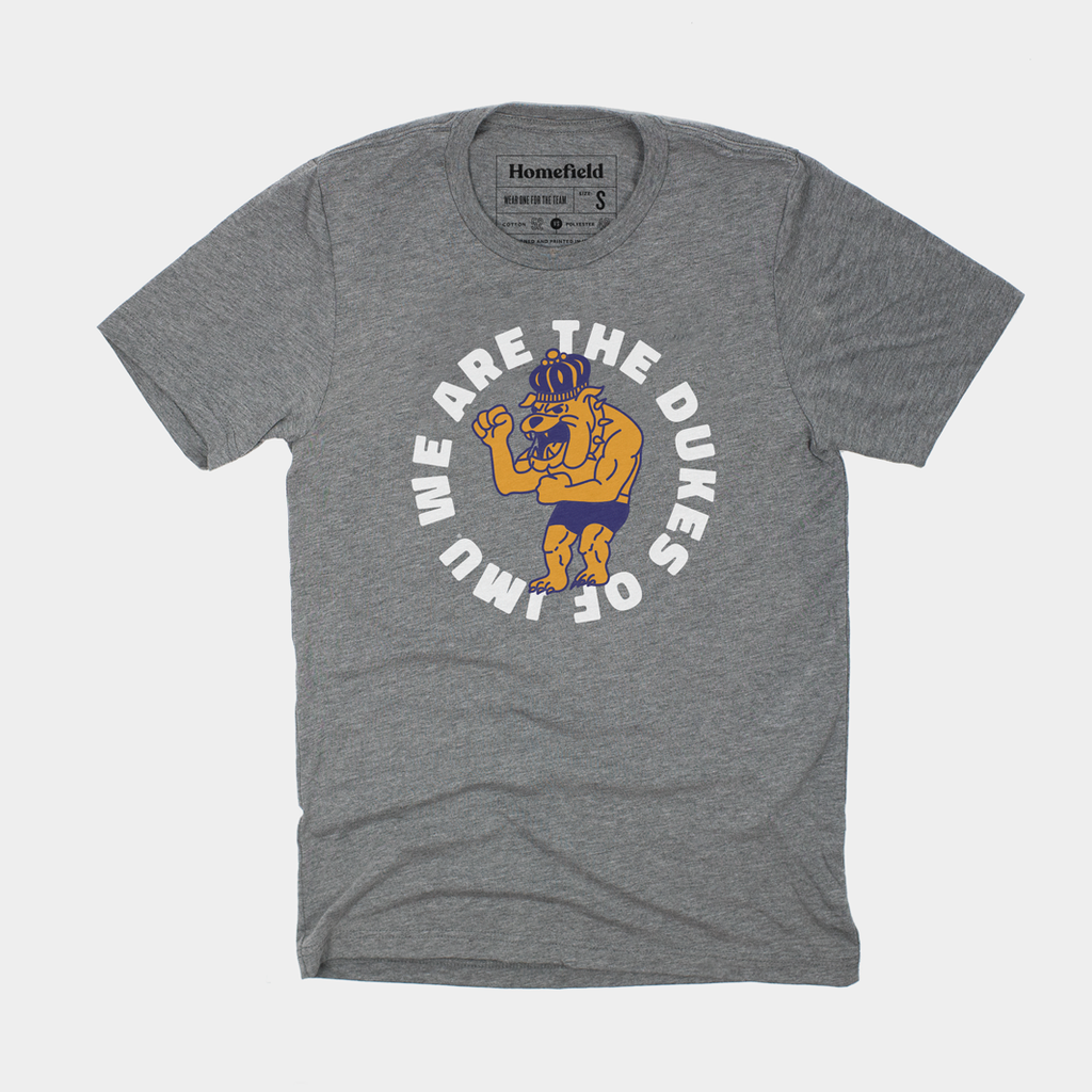 Retro "We Are The Dukes of JMU" Grey Tee Style001 Hoodie, Sweatshirt | CoreVibeTees.com