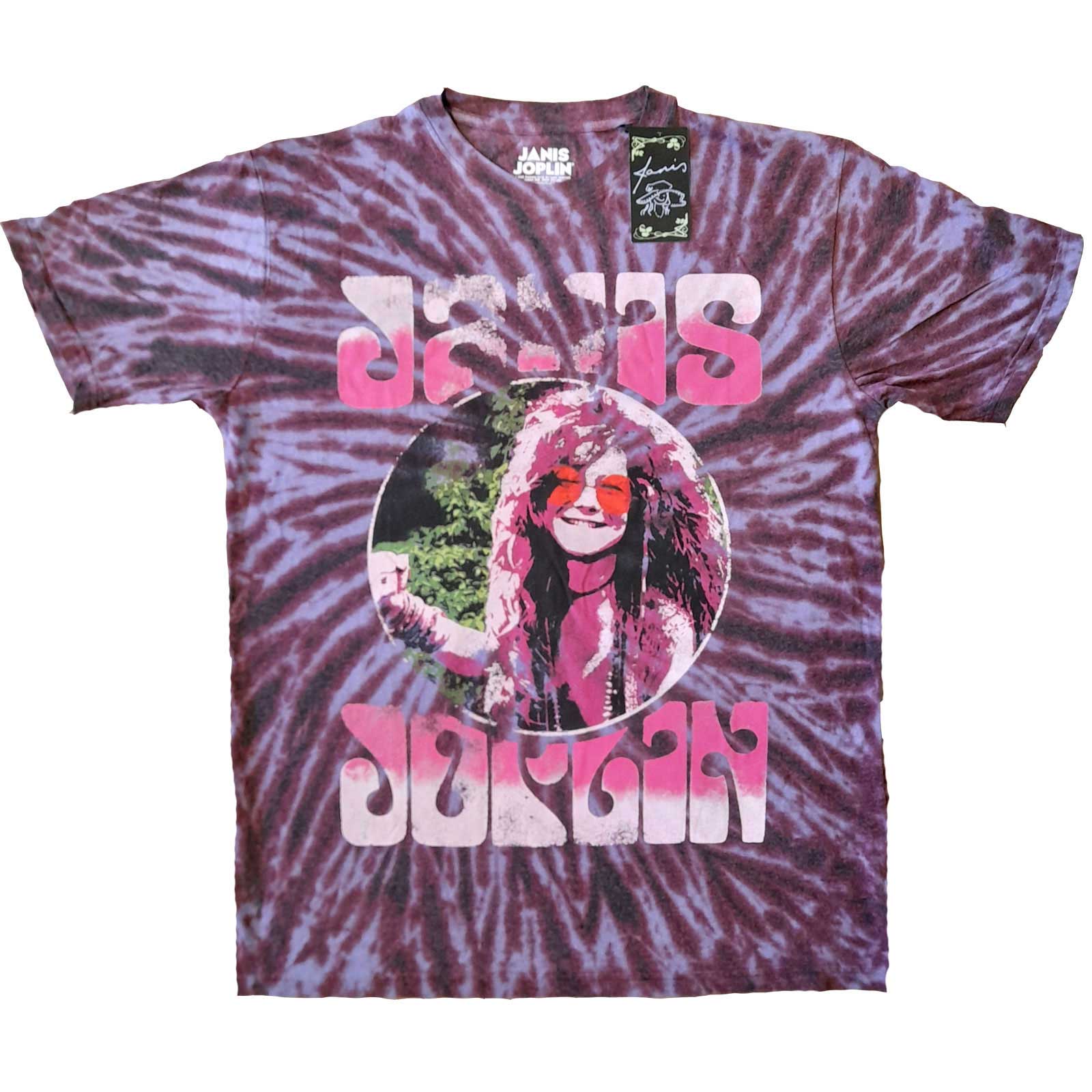 Janis Joplin Unisex Eco T-shirt - PINK SHADES Hoodie, Sweatshirt | CoreVibeTees.com