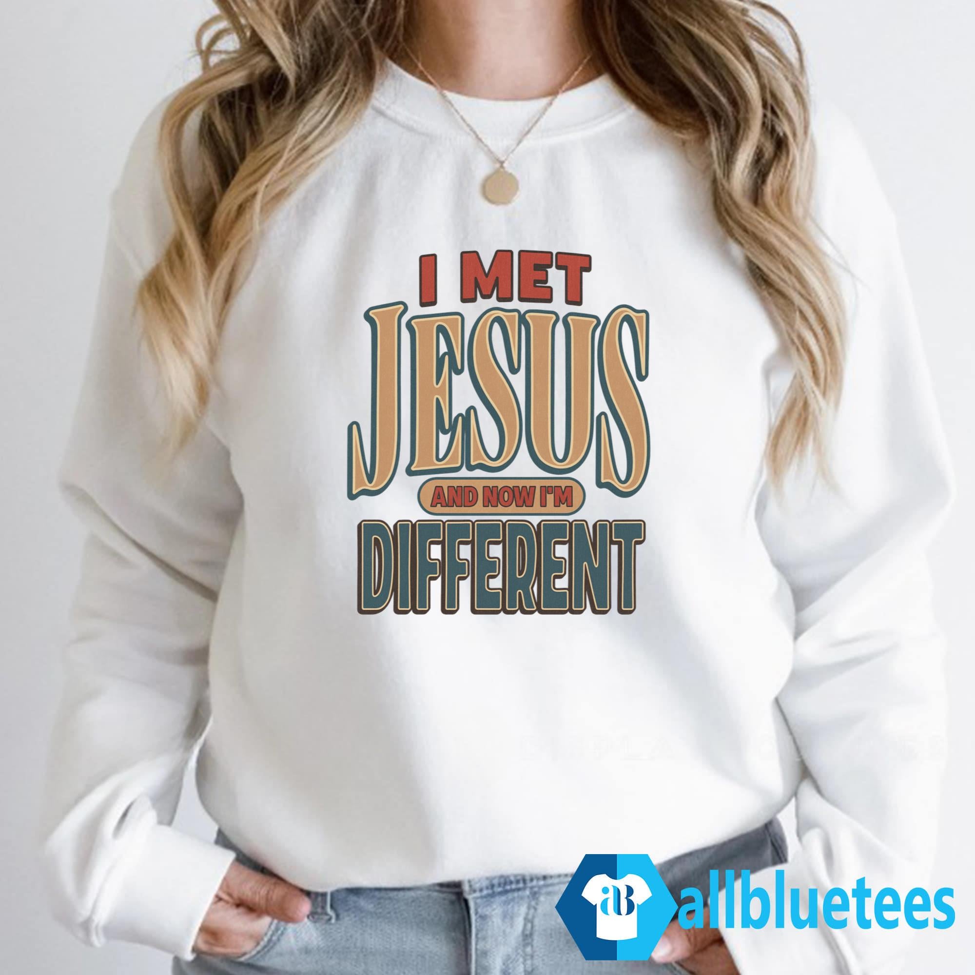 JT Tuimoloau I Met Jesus And Now I’m Different Shirt