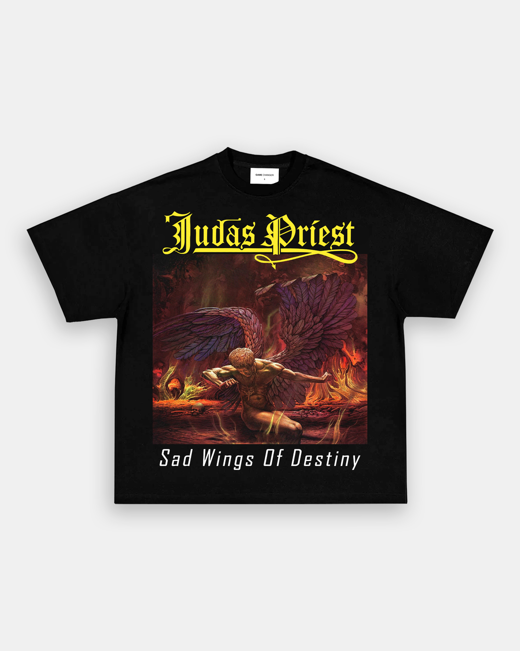 JUDAS PRIEST SAD WINGS TEE Hoodie, Sweatshirt | CoreVibeTees.com (Image 1)