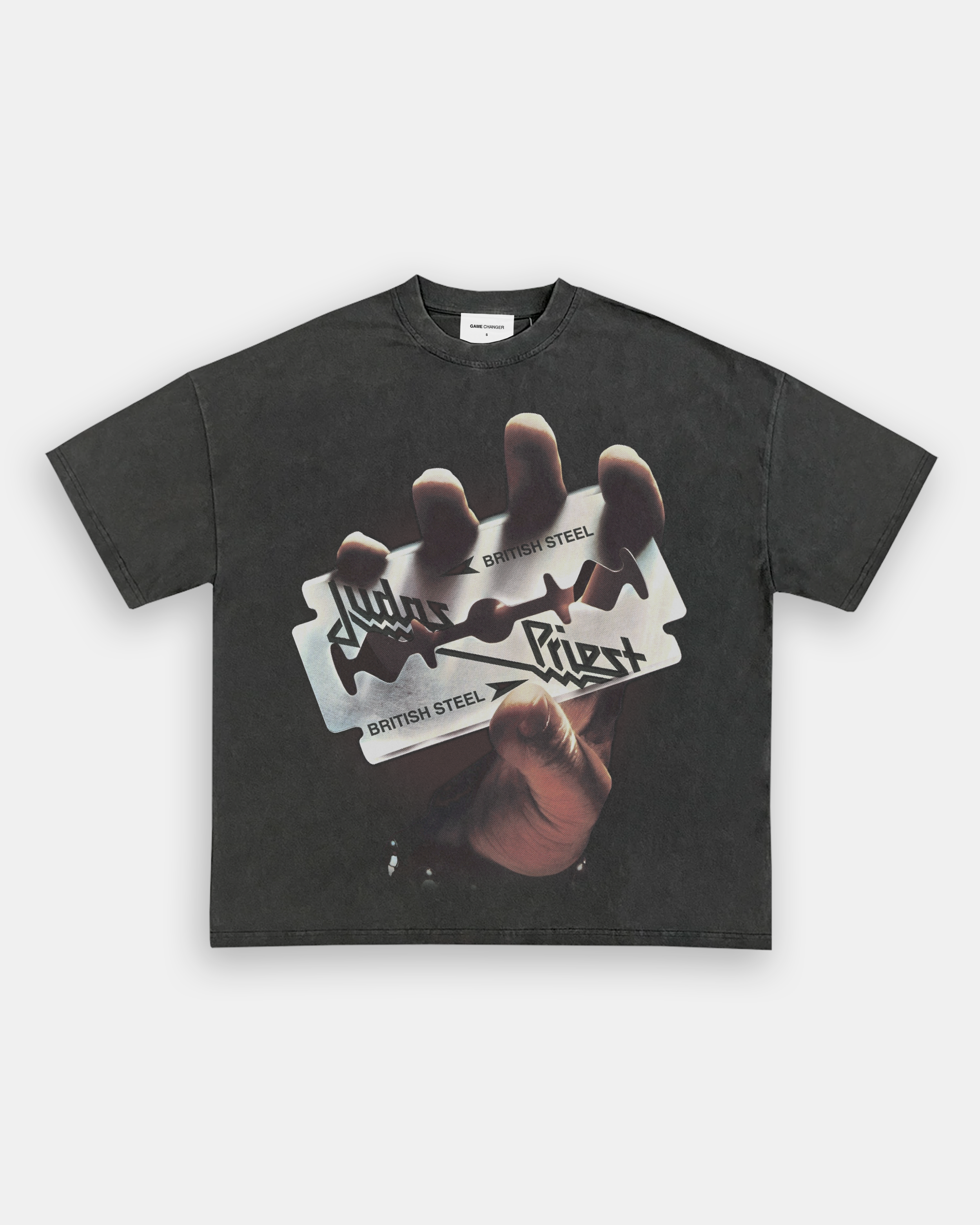 JUDAS PRIEST BRITISH STEEL TEE Hoodie, Sweatshirt | CoreVibeTees.com (Image 3)