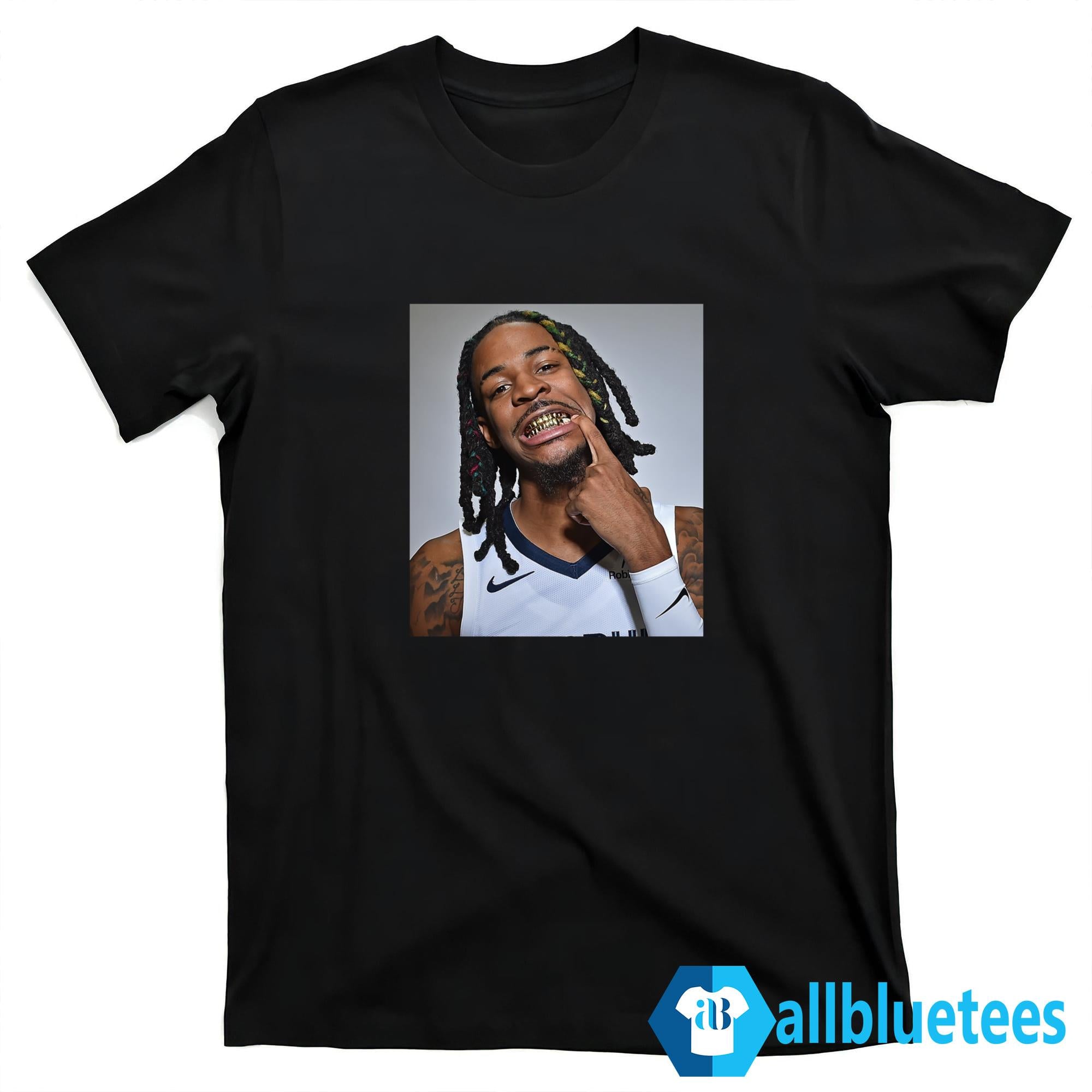 Ja Morant Gold Teeth Shirt