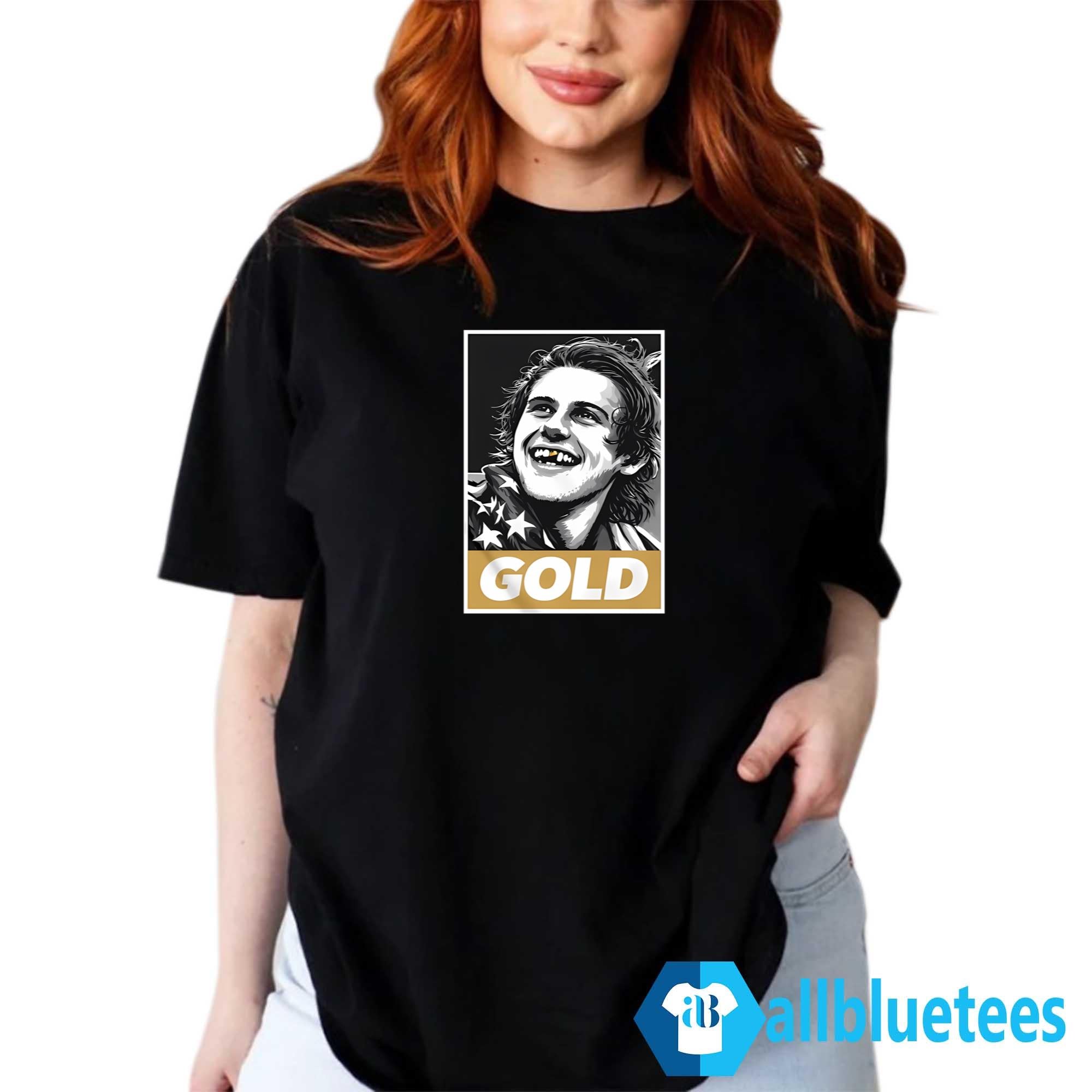 Jack Hughes Olympic Gold Shirt