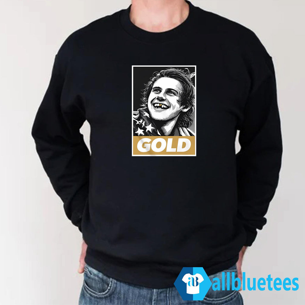 Jack Hughes Olympic Gold Shirt
