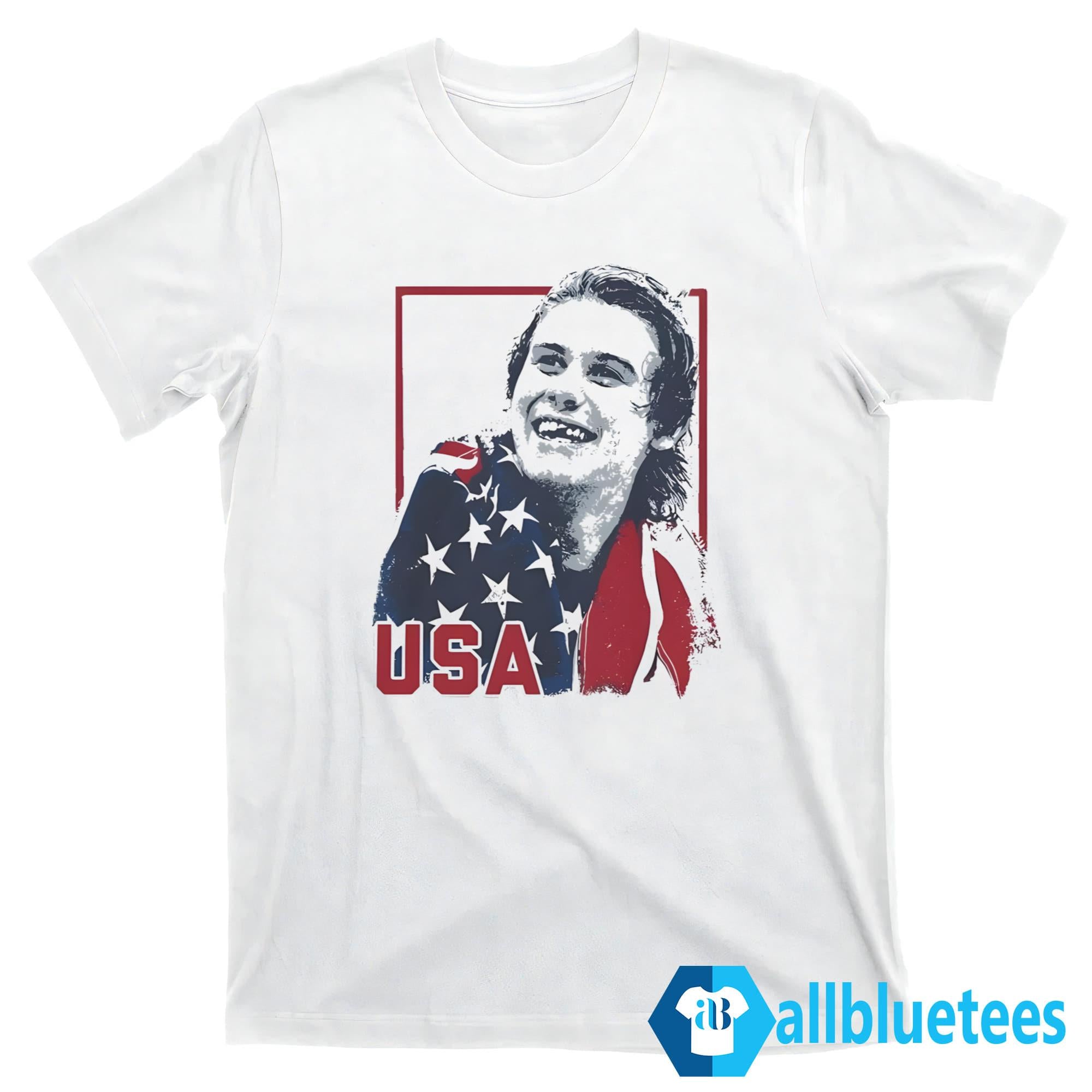 Jack Hughes USA Champion 2026 Hockey Shirt
