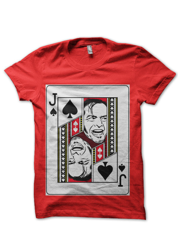 Jack Nicholson The Shining Red T-Shirt Hoodie, Sweatshirt | CoreVibeTees.com