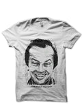Jack Nicholson The Shining White T-Shirt Hoodie, Sweatshirt | CoreVibeTees.com