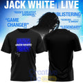Jack White Live No Name Tour 2026 T-Shirt