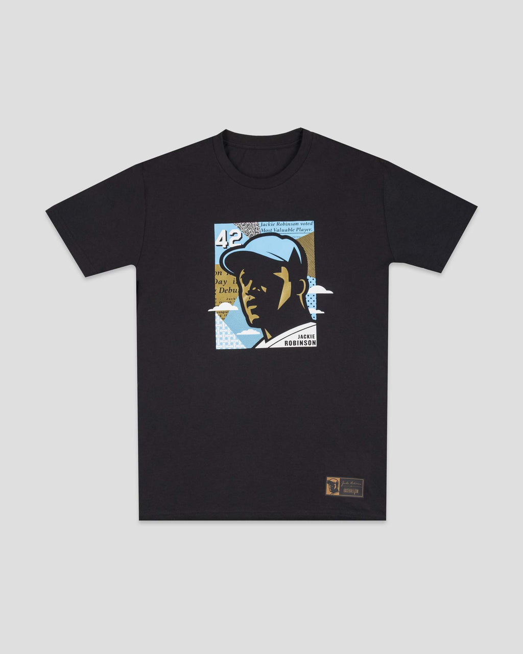 Jackie Robinson Front Page T-Shirt Hoodie, Sweatshirt | CoreVibeTees.com (Image 1)