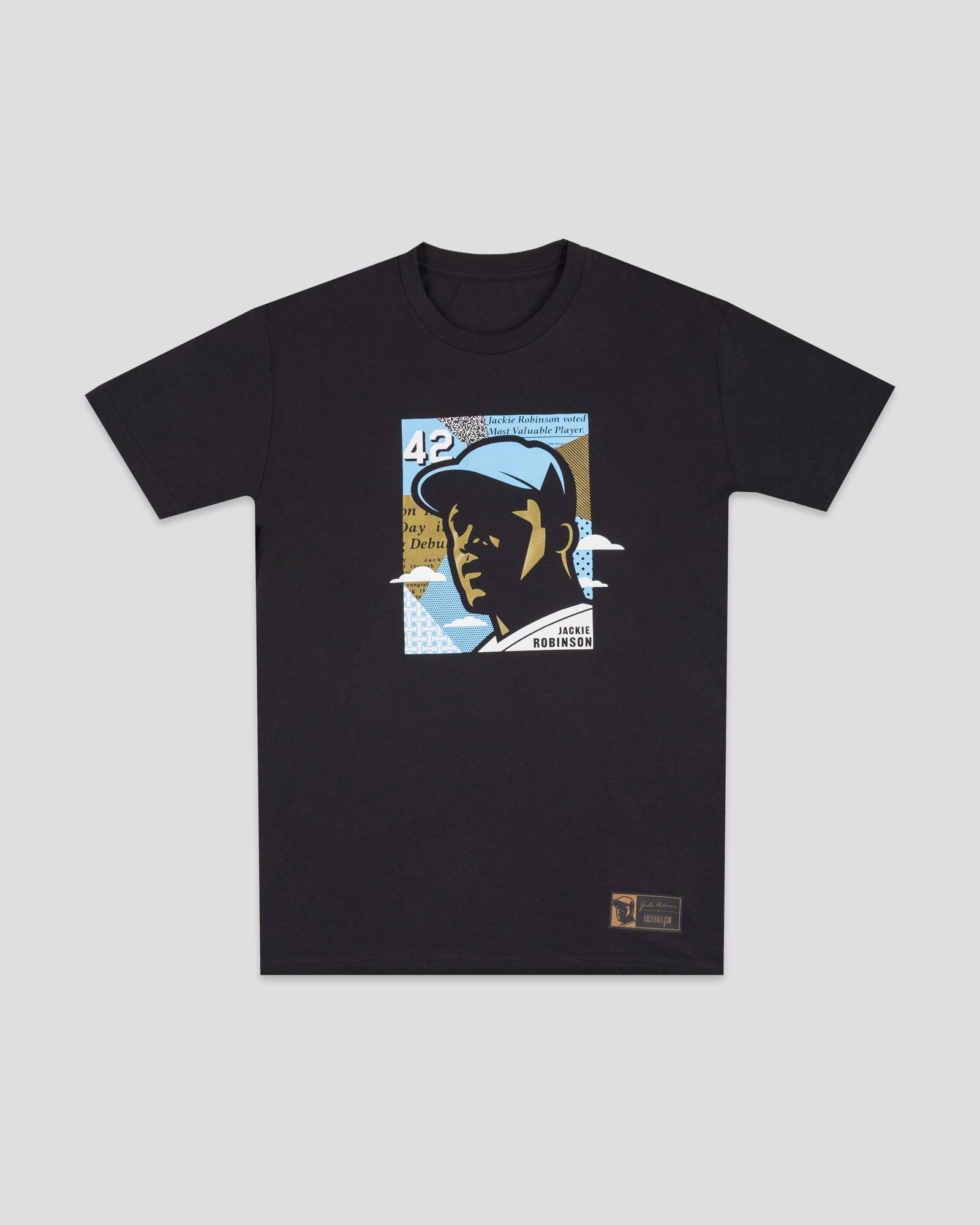 Jackie Robinson Front Page T-Shirt Hoodie, Sweatshirt | CoreVibeTees.com (Image 1)