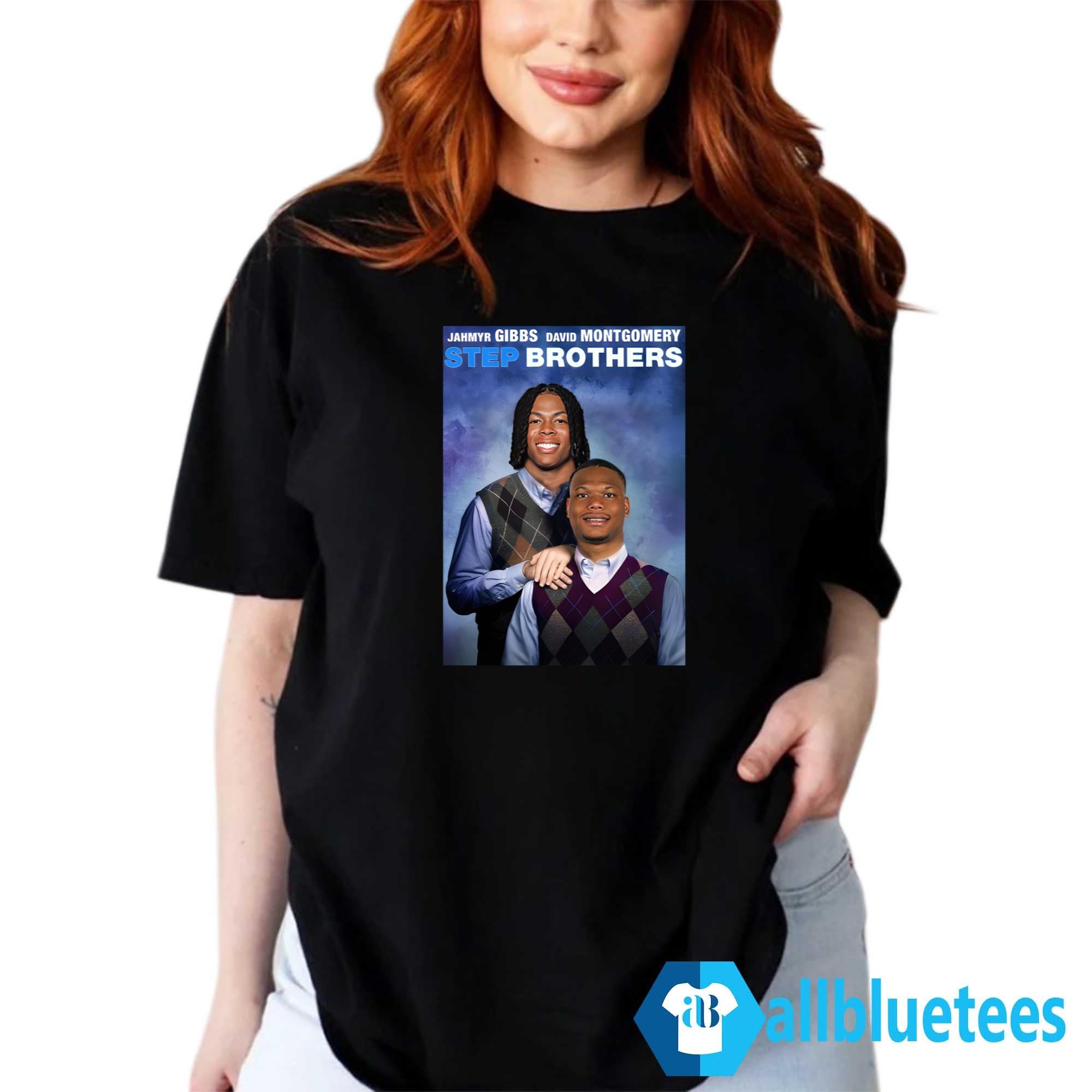 Jahmyr Gibbs David Montgomery Step Brothers Shirt