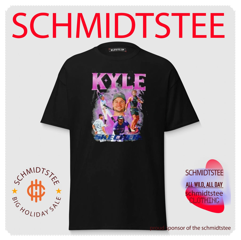 Jake McCarthy Kyle Skechers player collage shirt