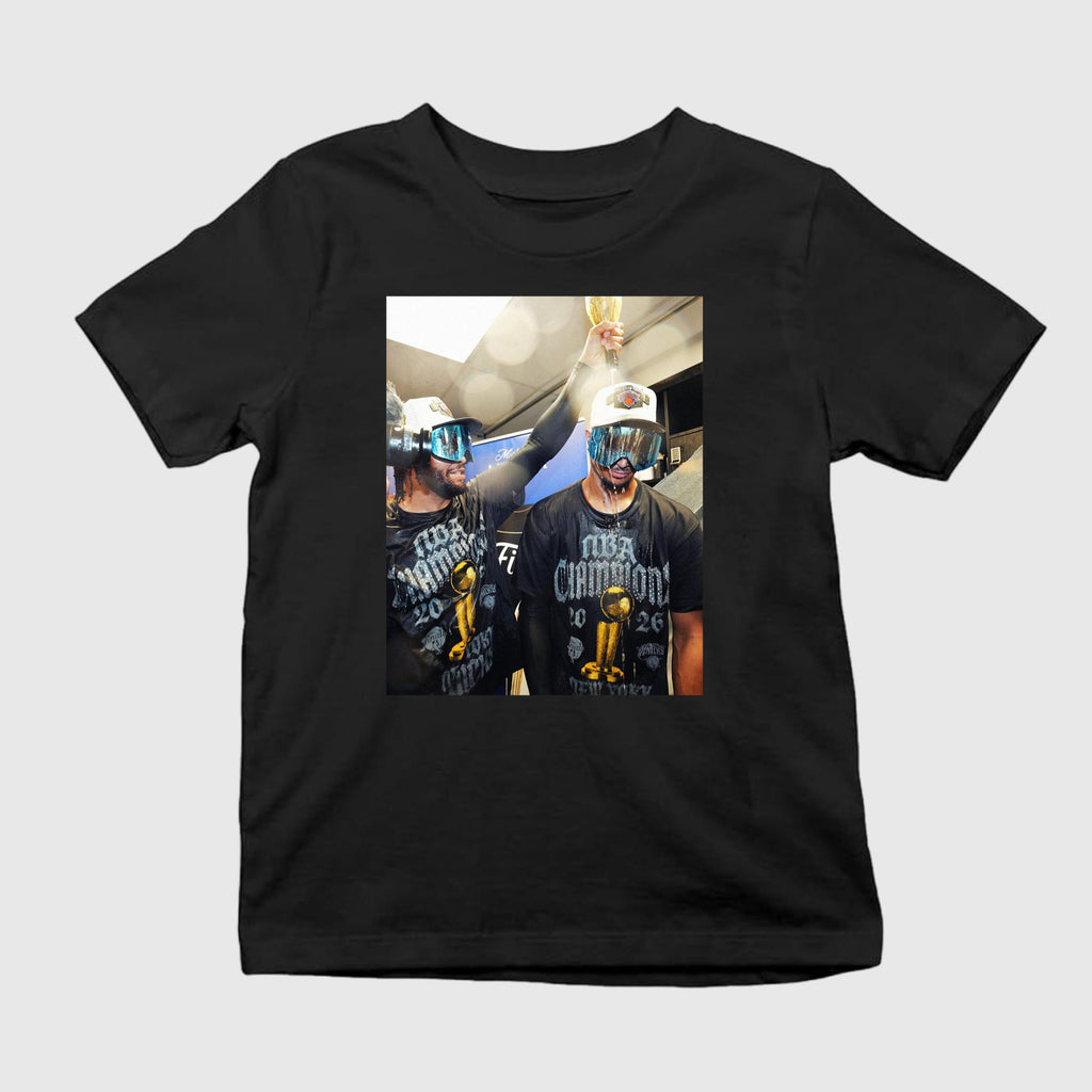 Jalen Brunson Josh Hart Champagne Celebration Shirt