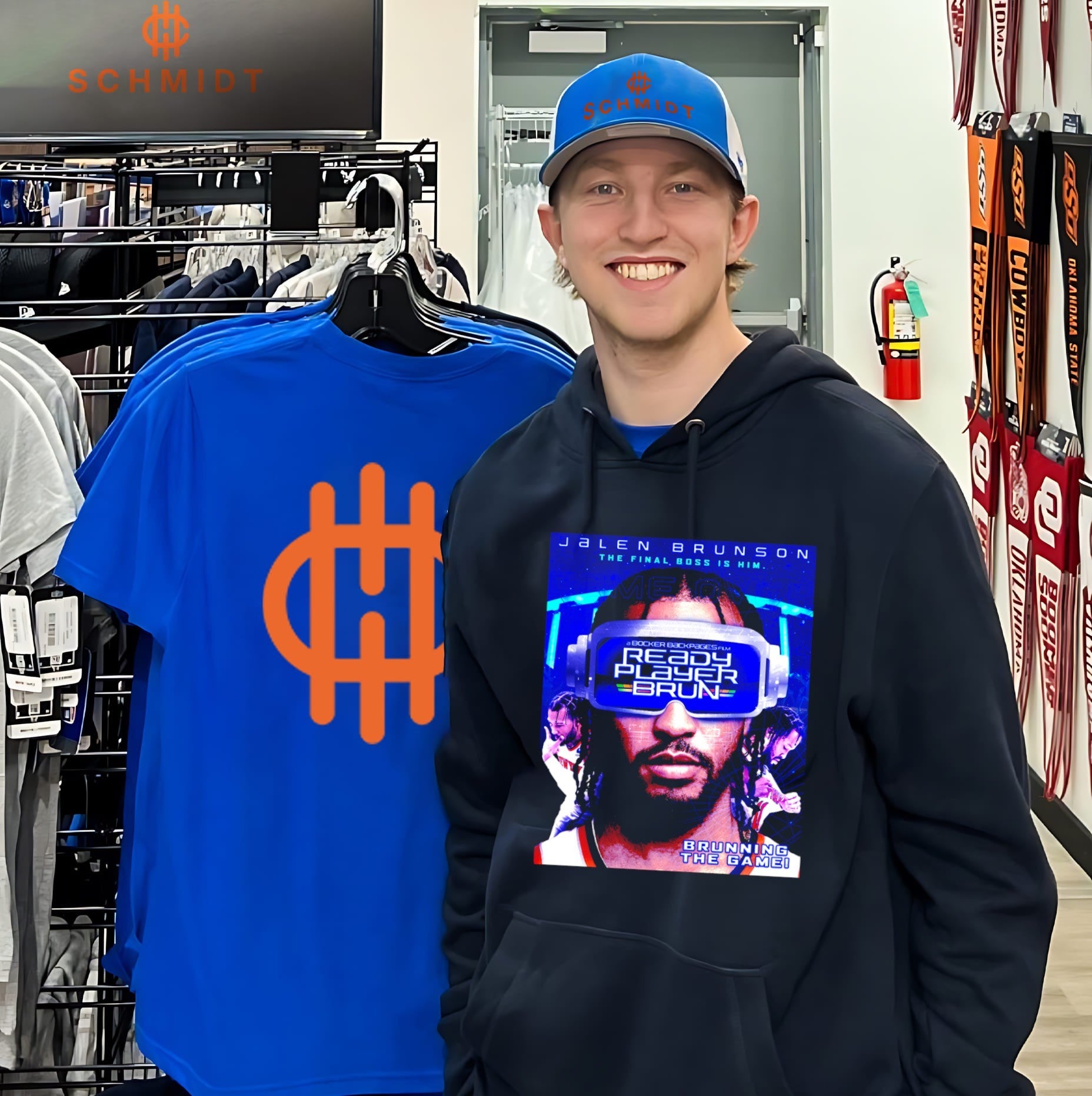 Jalen Brunson NY Knicks The Final Boss is him Brunning The Game shirt