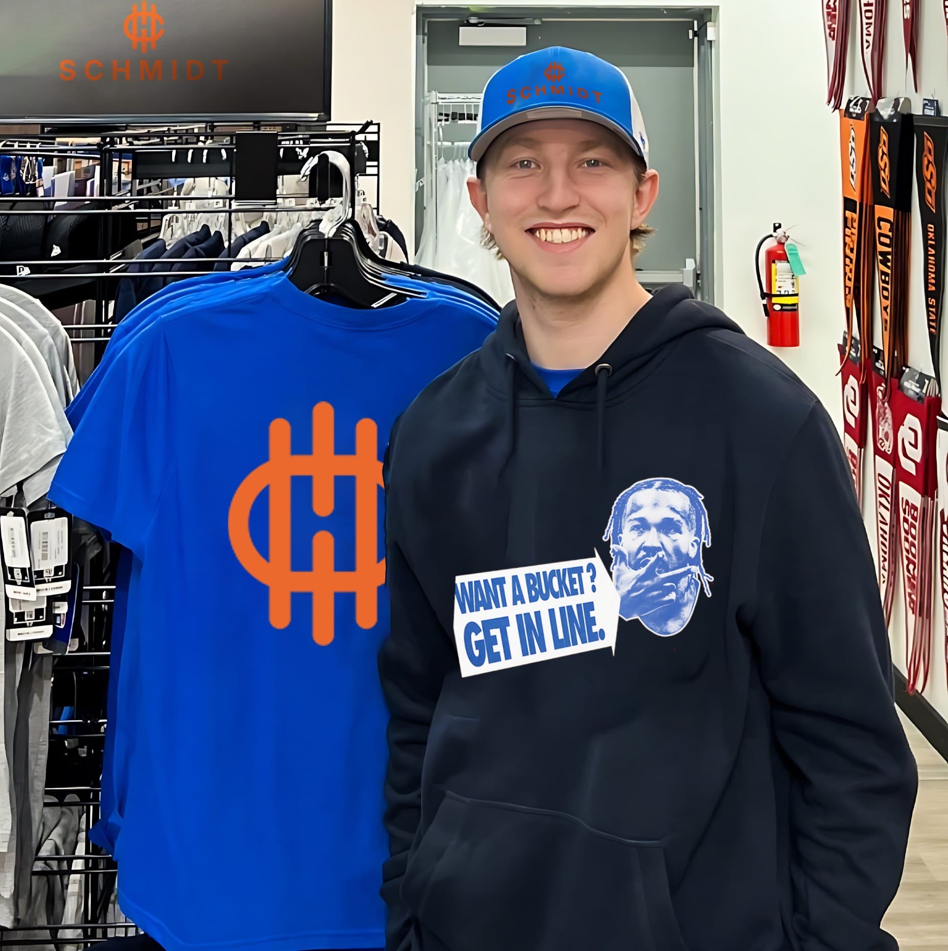 Jalen Brunson New York Knicks want a bucket get in line shirt