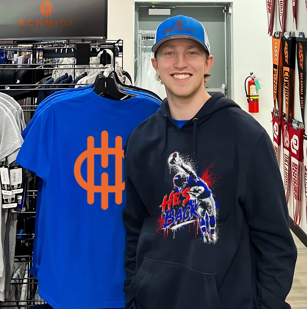 Jalin Hyatt New York Giants He’s Back 13 paint shirt