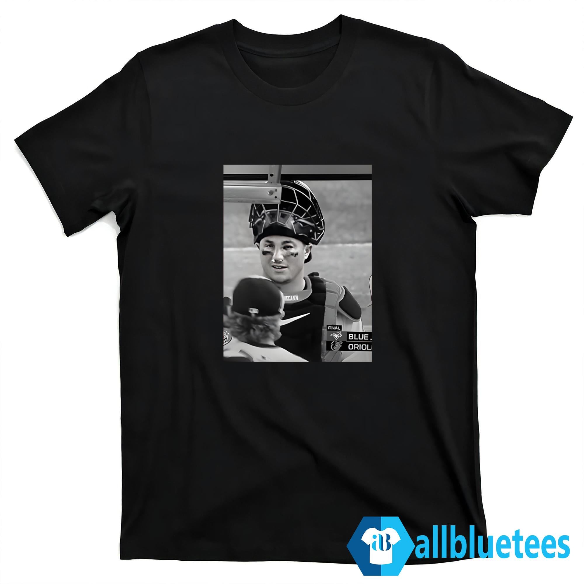 James McCann Hit By Pitch To Face Shirt