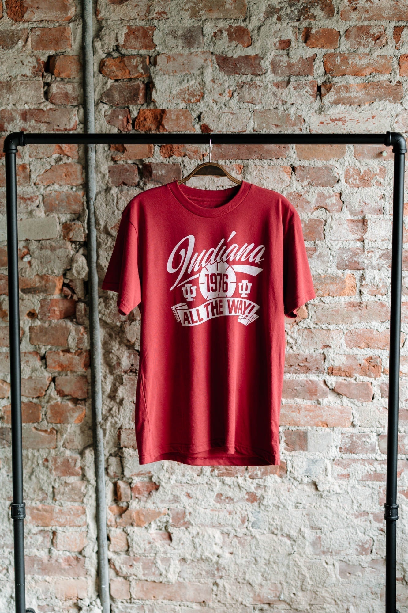 Indiana "All the Way!" Tee Hoodie, Sweatshirt | CoreVibeTees.com (Image 2)