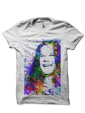 Janis Joplin White T-Shirt Style003 Hoodie, Sweatshirt | CoreVibeTees.com