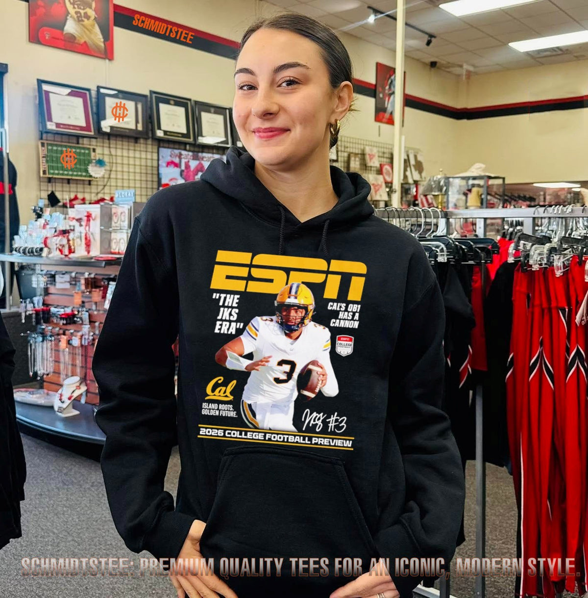 Jaron-Keawe Sagapolutele California Golden Bears The JKS Era ESPN 2026 College Football Preview shirt