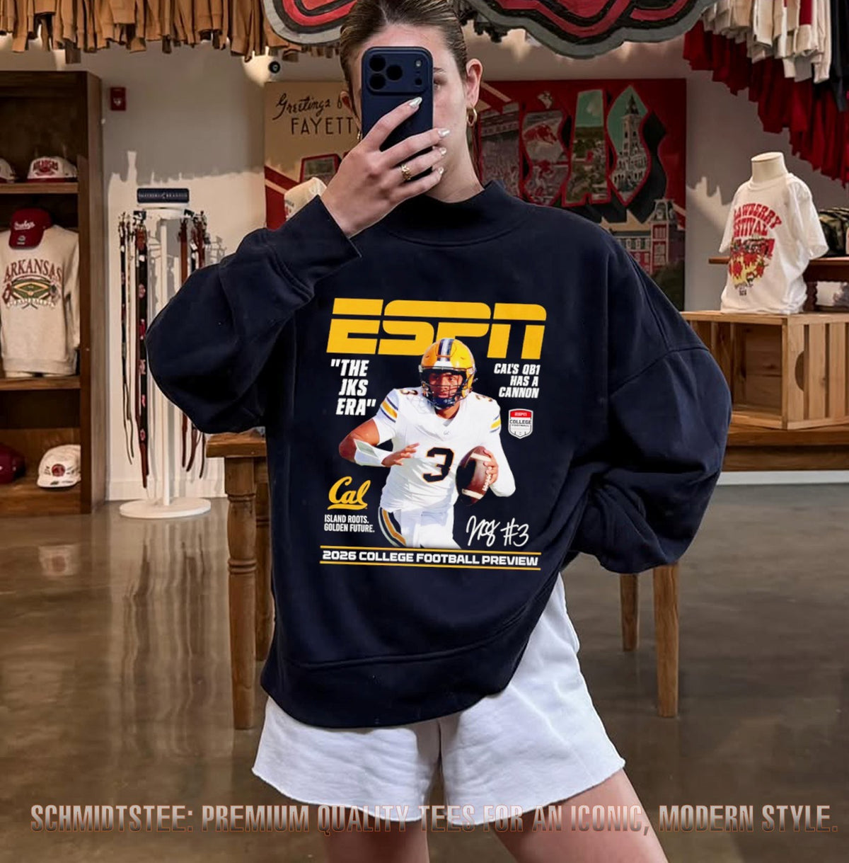 Jaron-Keawe Sagapolutele California Golden Bears The JKS Era ESPN 2026 College Football Preview shirt