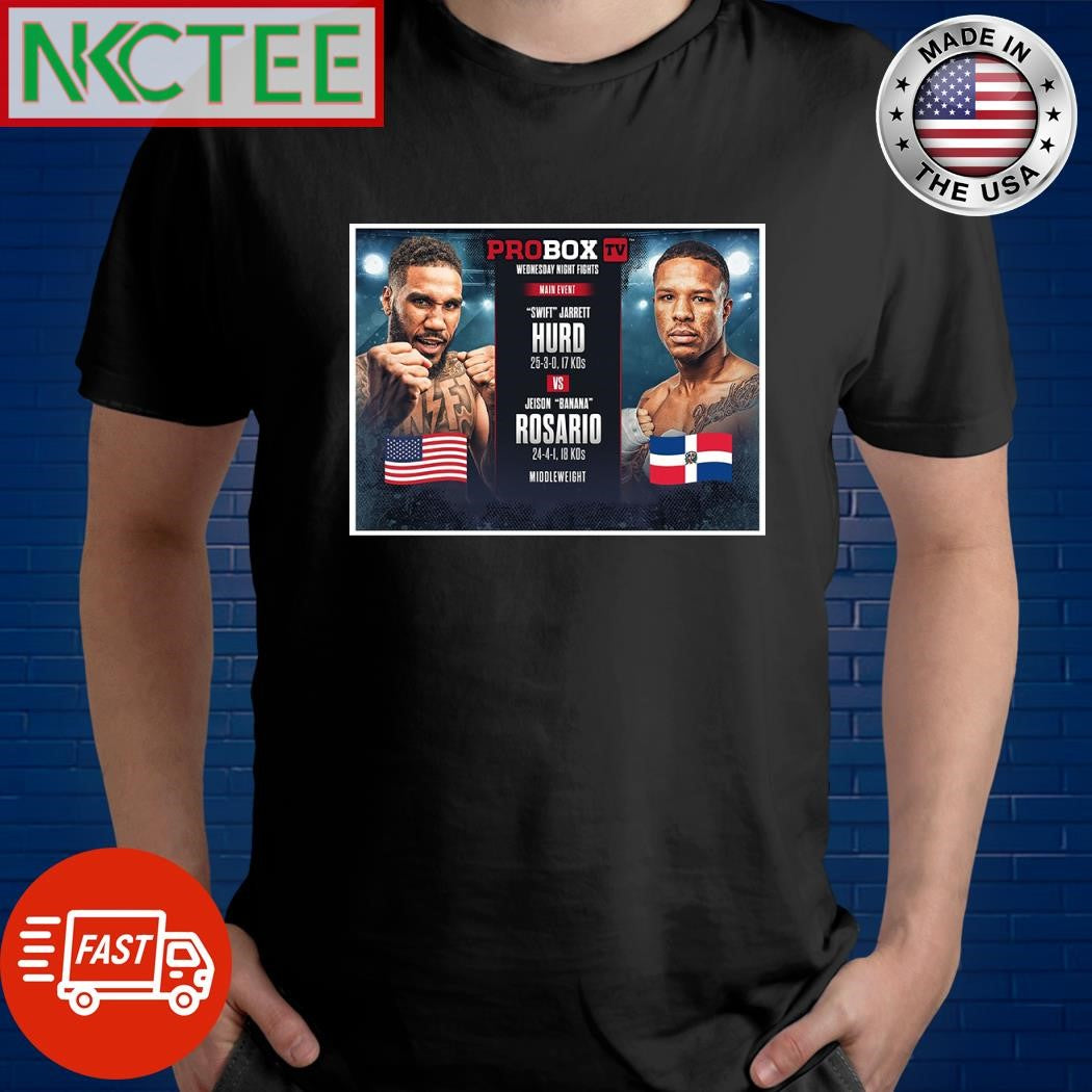 Jarrett Hurd – Jeison Rosario Boxing shirt