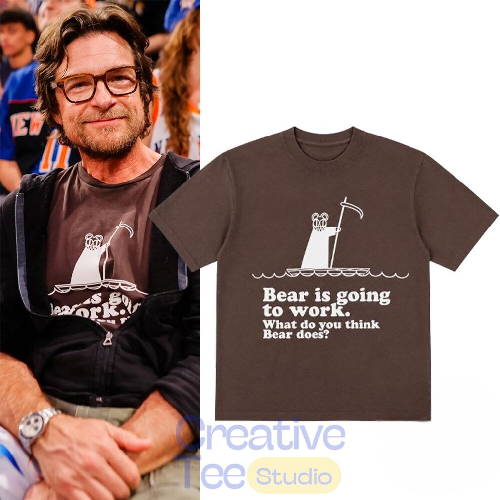 Jason Bateman NBA 2026 Finals Game 3 Radiohead Bear Is Going To Work T-Shirt