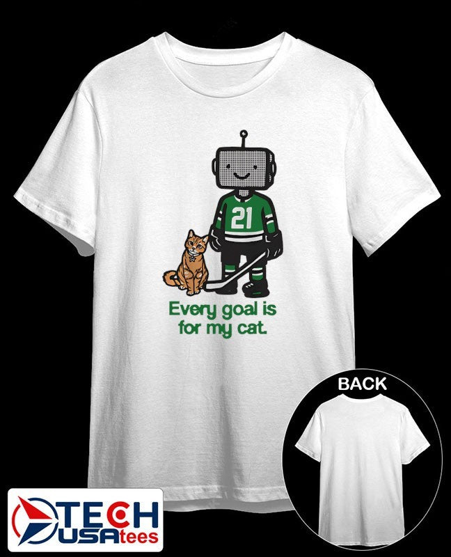 Jason Robertson Dallas Stars every goal is for my cat shirt