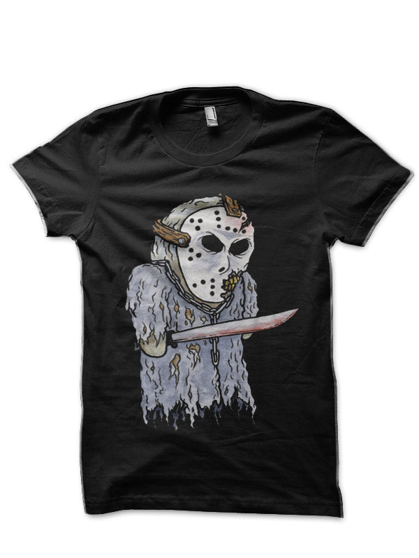 Jason Voorhees, Friday the 13th â€“ Horror Hand Puppet Black T-Shirt Hoodie, Sweatshirt | CoreVibeTees.com