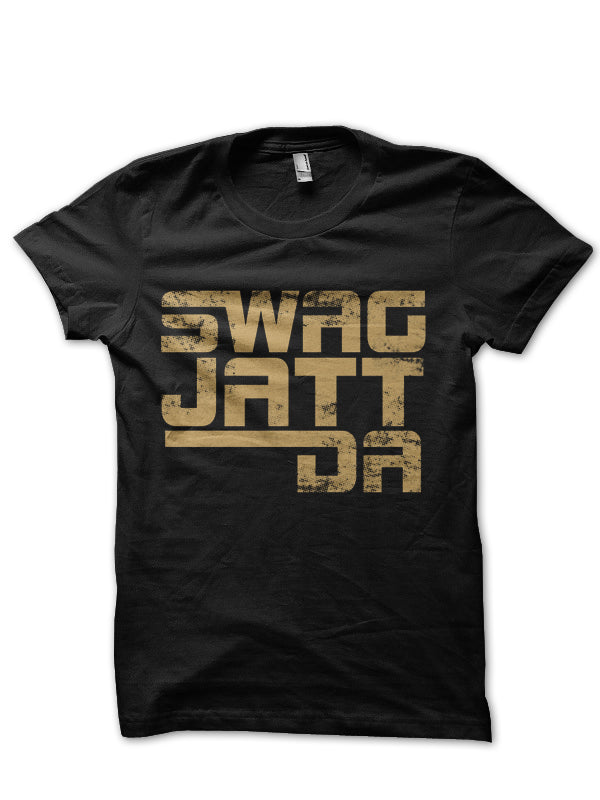 Jatt Swag Black Tee Hoodie, Sweatshirt | CoreVibeTees.com
