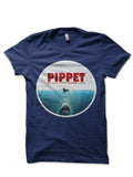 Jaws â€“ Pippet Navy Blue T-Shirt Hoodie, Sweatshirt | CoreVibeTees.com