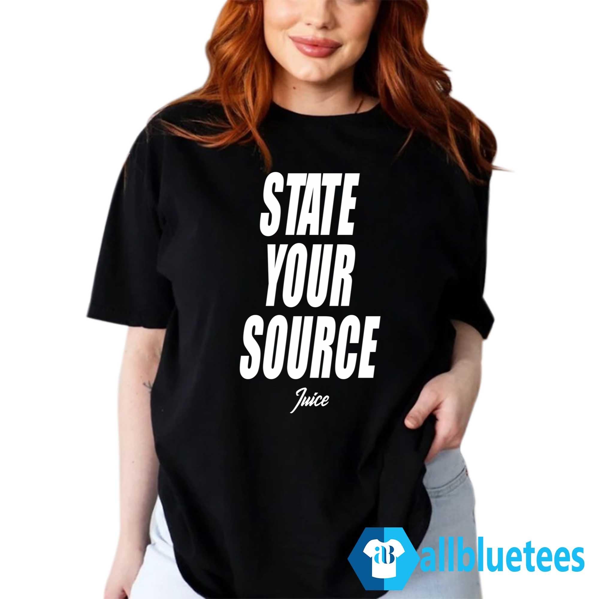 Jaylen Brown State Your Source Shirt