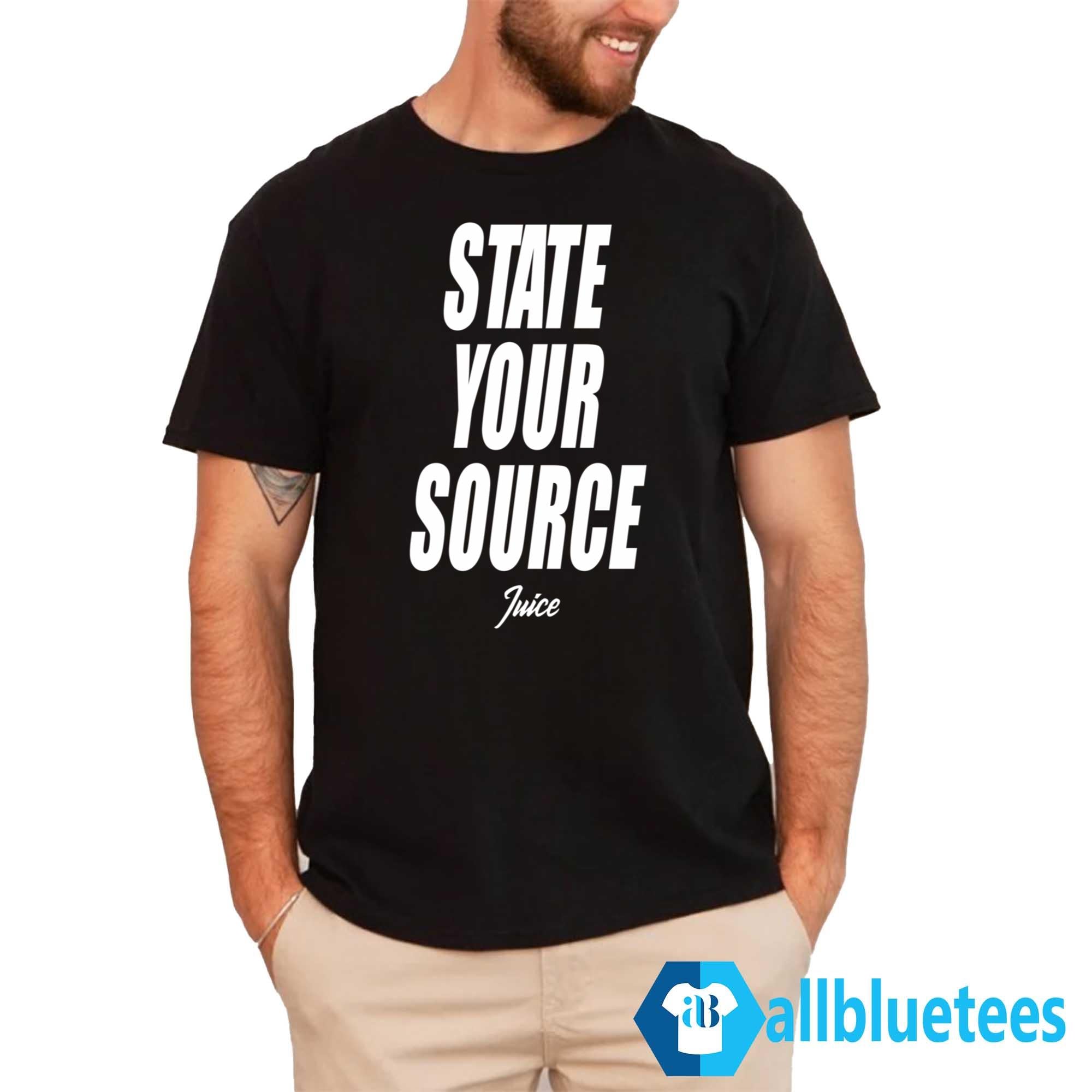 Jaylen Brown State Your Source Shirt