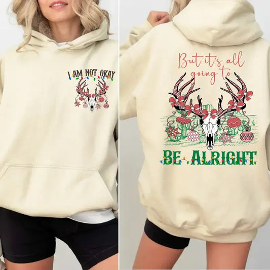 Jellyy 2 Sides Roll Christmas Shirt, Concert Outfit, Country Music Lovers Merch, Im Not Ok, Unisex Sweater Pullover Tee