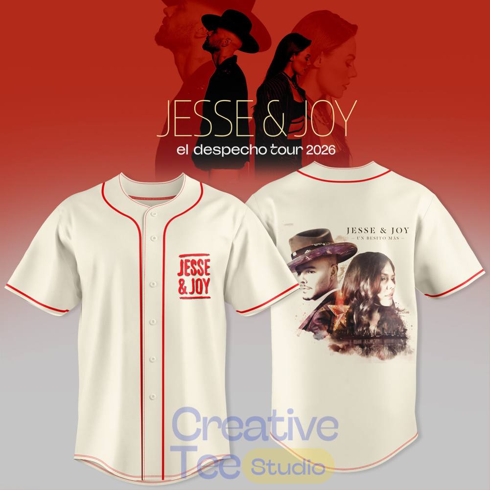 Jesse & Joy “El Despecho Tour 2026” Special Baseball Jersey