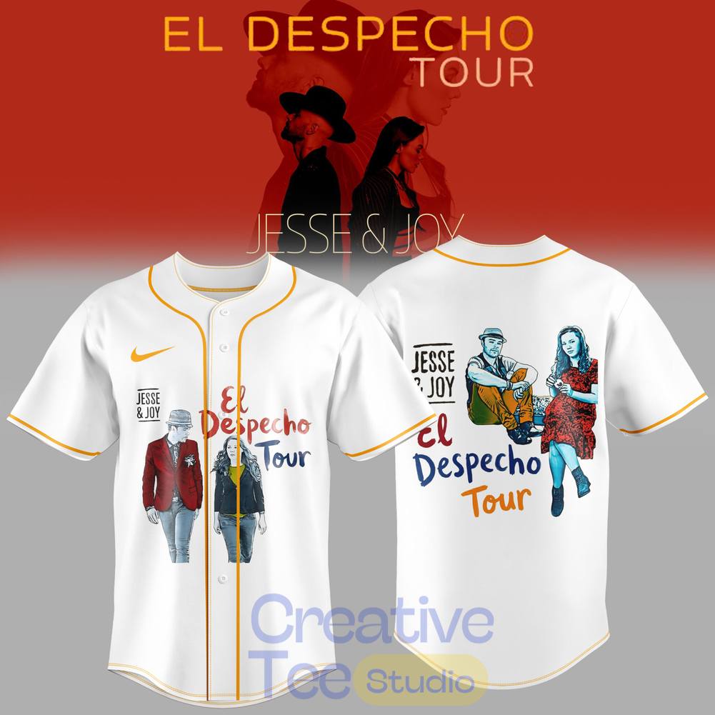 Jesse & Joy El Despecho Tour Baseball Jersey