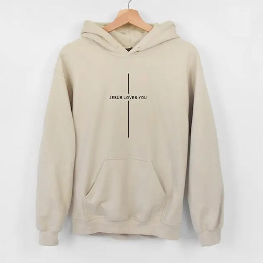 Jesus Loves You Hoodie, Faith Hoodie, Christian Hoodie, Christian Gift, Bible Saying Hoodie, Bible Quotes  T-shirt, sweater and Hoodie