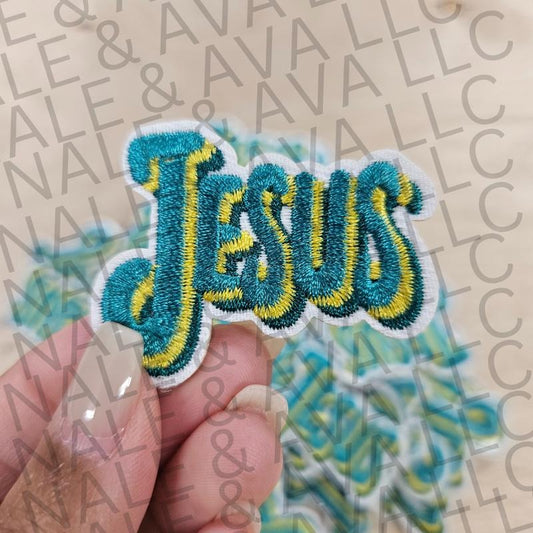 Jesus Retro Hat Patch (1 Patch)