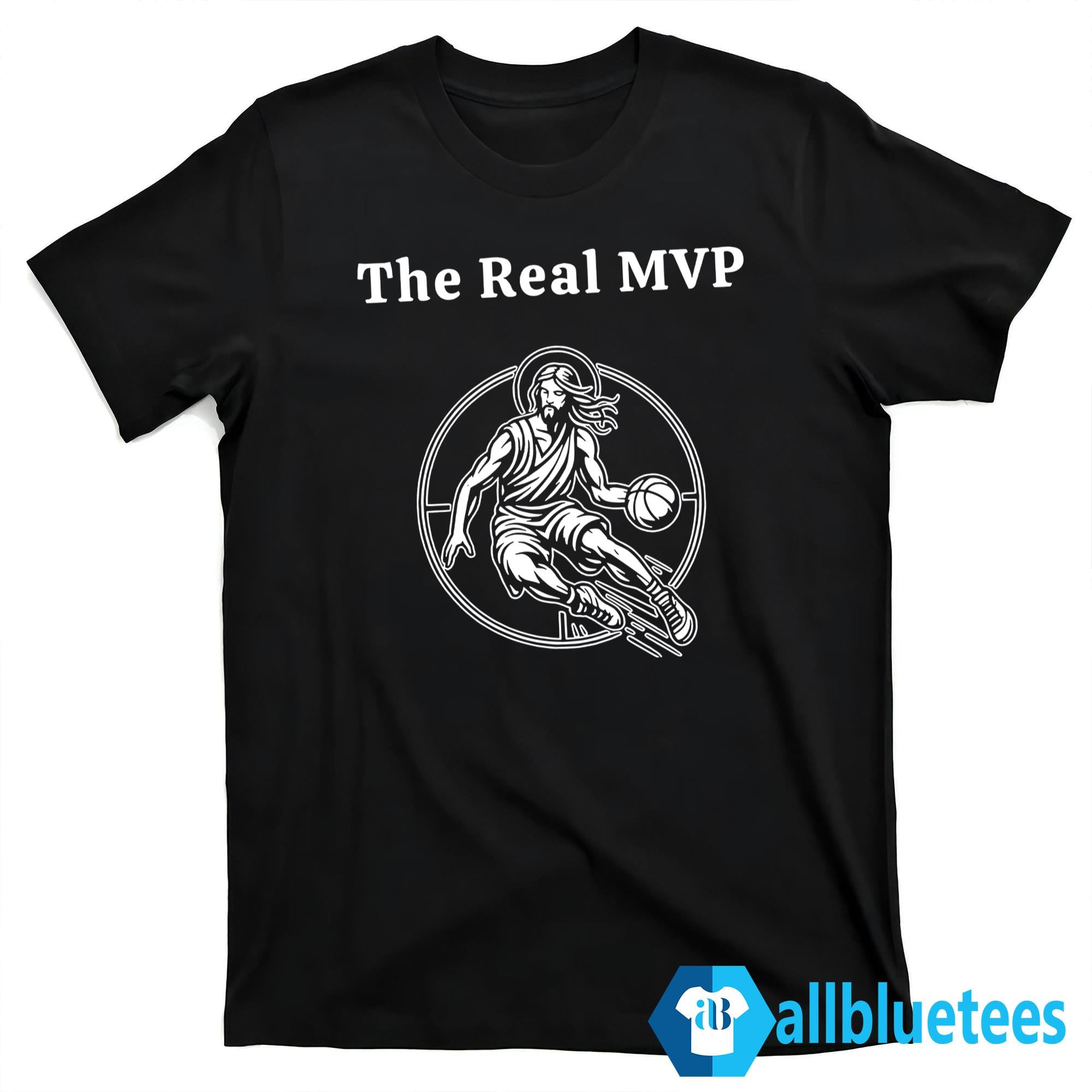 Jesus The Real MVP Basketball Shirt
