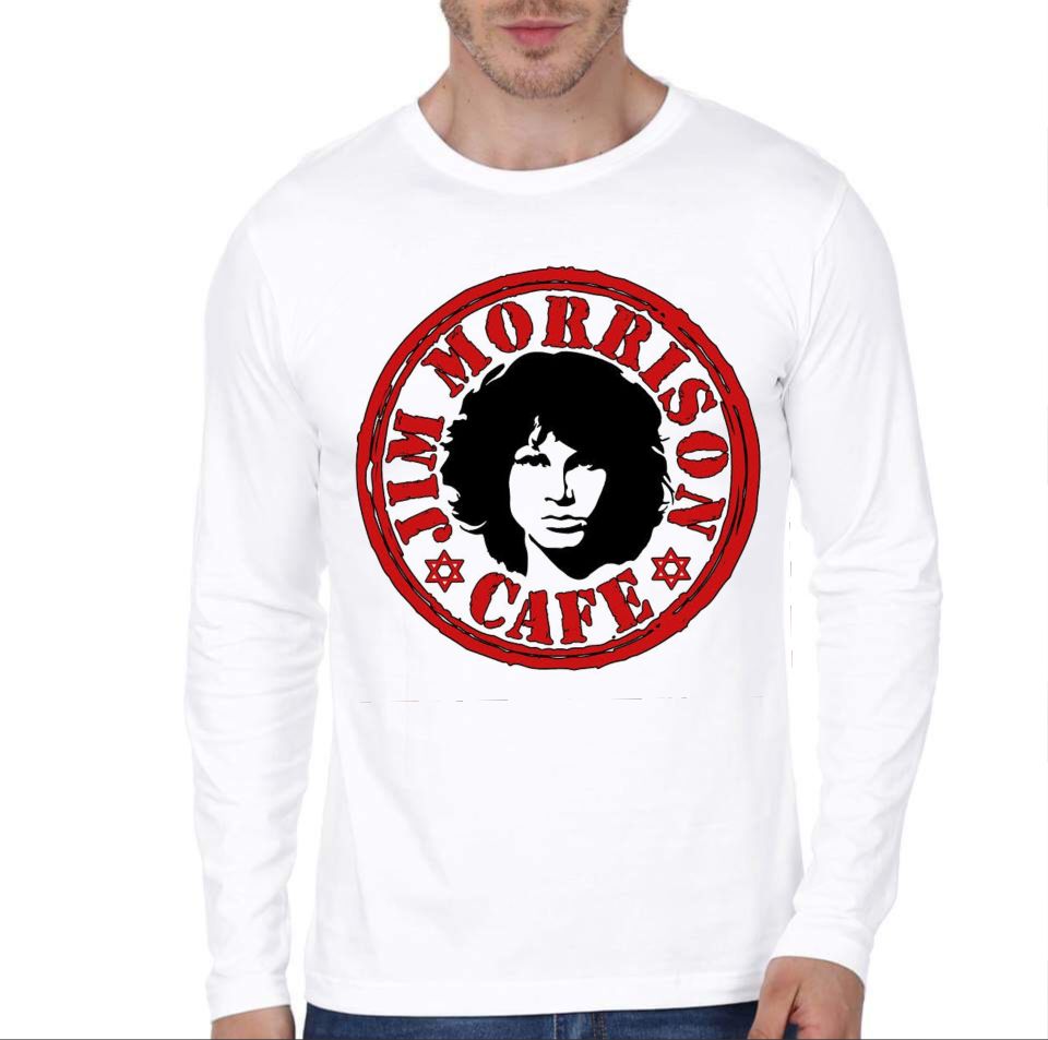 Jim Morrison Cafe Full Sleeve T-Shirt Hoodie, Sweatshirt | CoreVibeTees.com